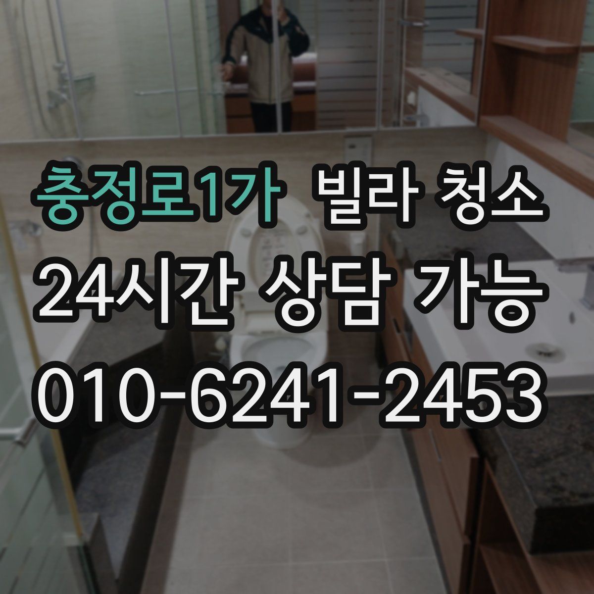 충정로1가 빌라 청소