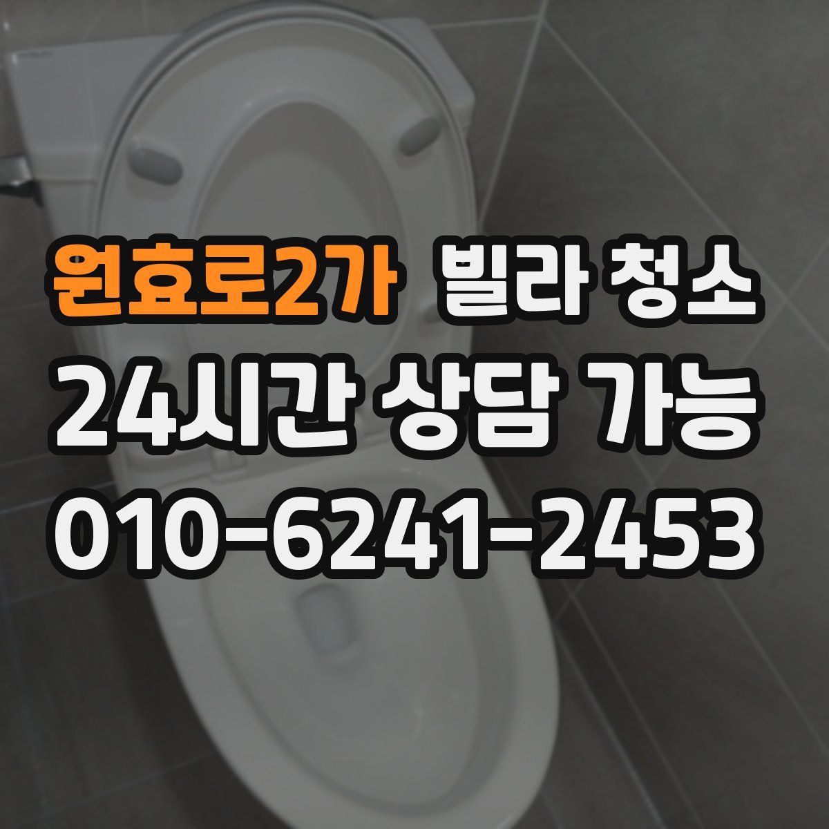 원효로2가 빌라 청소