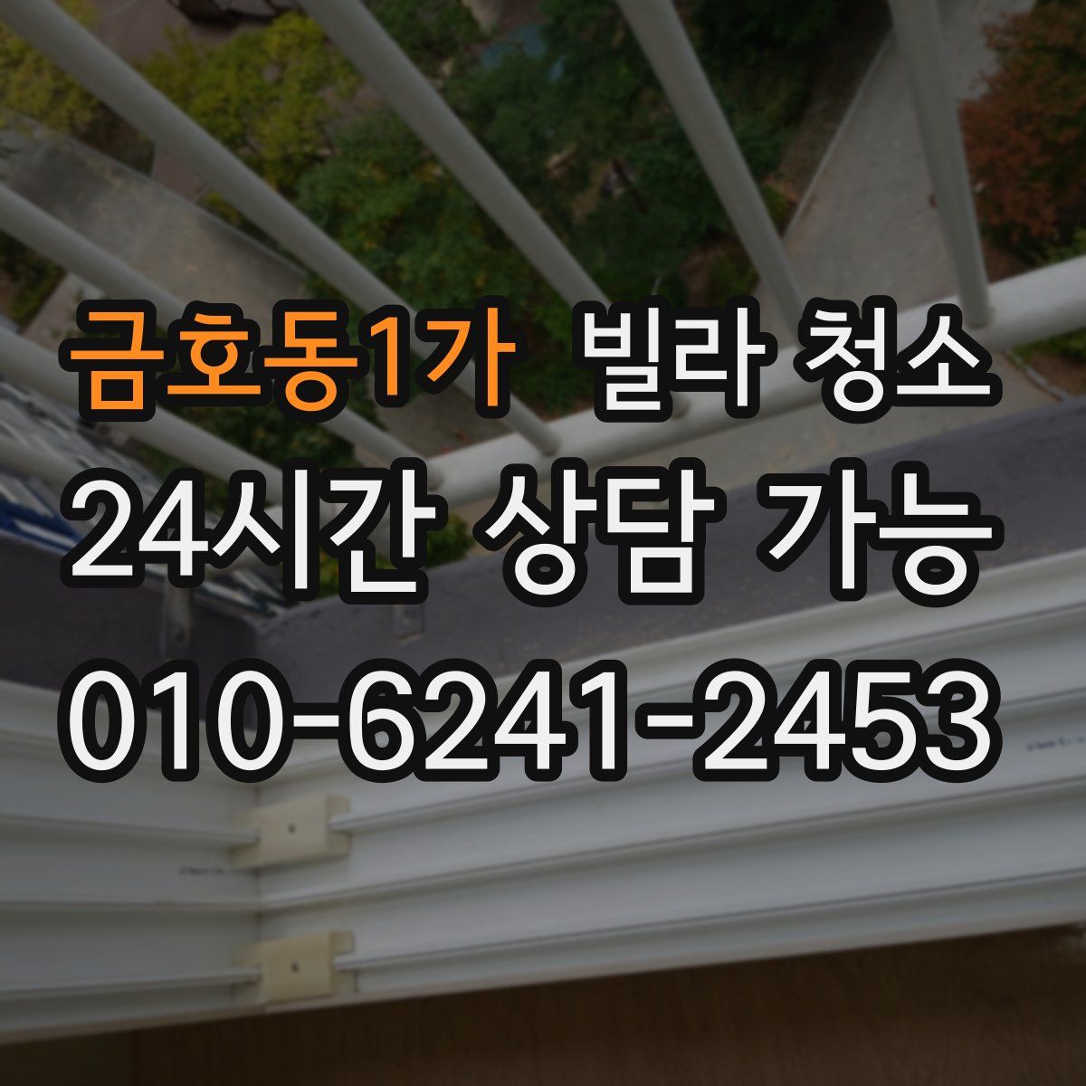 금호동1가 빌라 청소