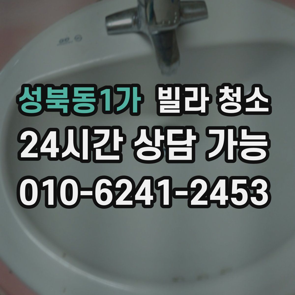 성북동1가 빌라 청소