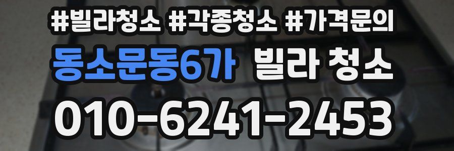 동소문동6가 빌라 청소