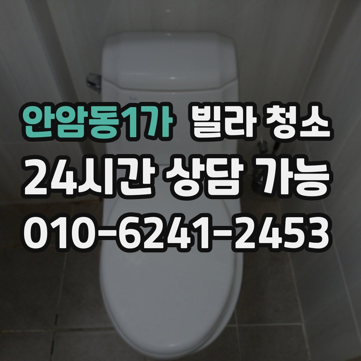안암동1가 빌라 청소