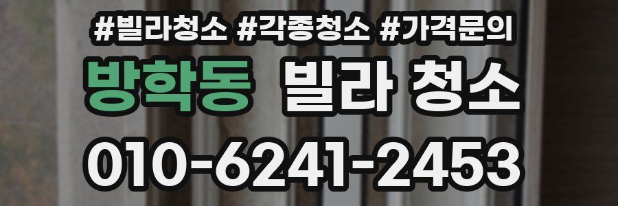 방학동 빌라 청소