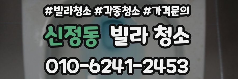신정동 빌라 청소