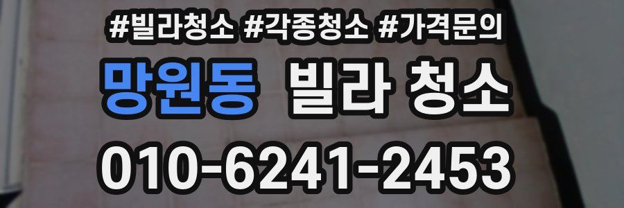 망원동 빌라 청소