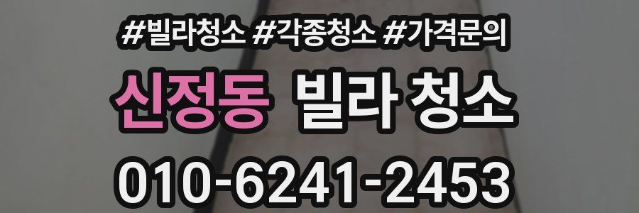신정동 빌라 청소