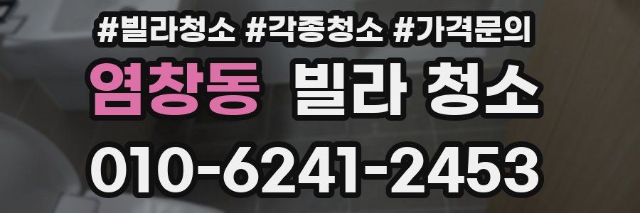 염창동 빌라 청소