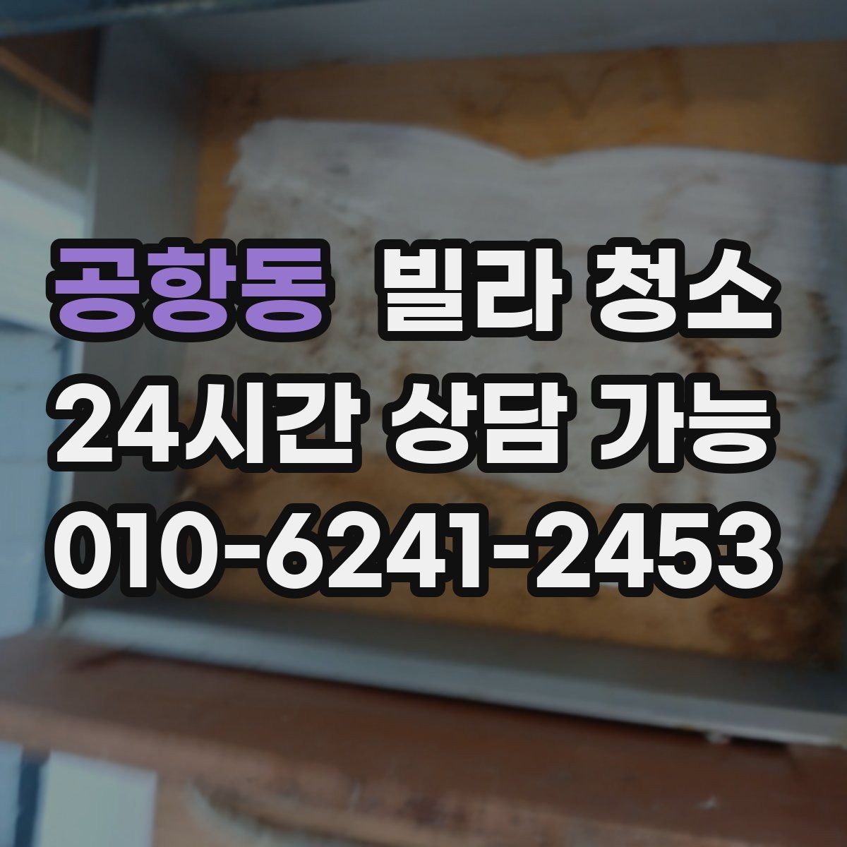 공항동 빌라 청소 벽지 곰팡이 제거는 어디까지 가능할까