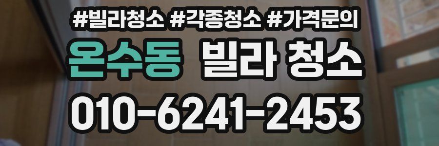 온수동 빌라 청소