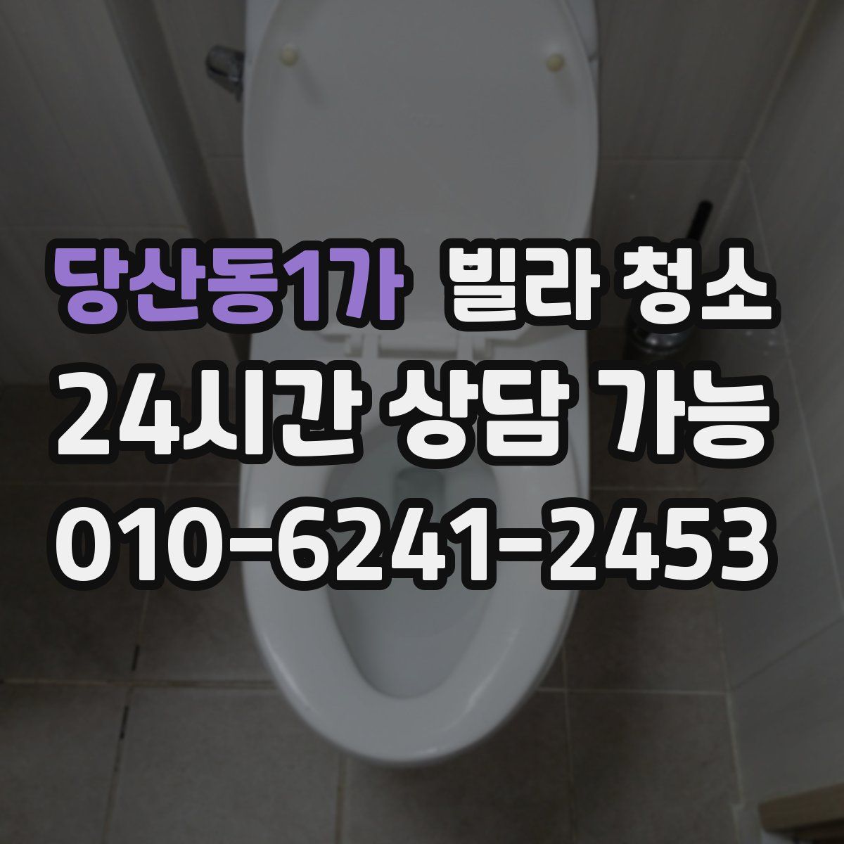 당산동1가 빌라 청소