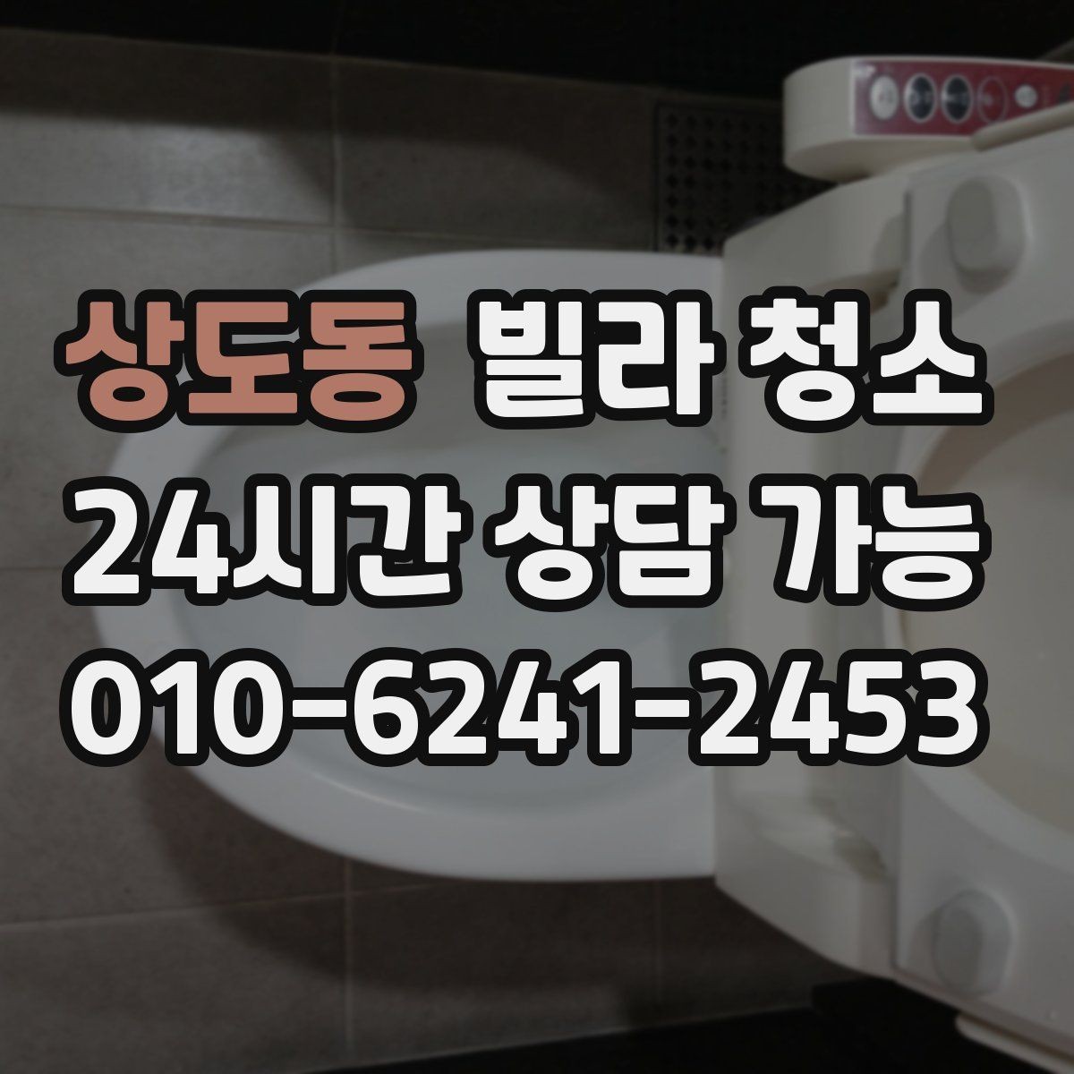 상도동 빌라 청소 장비(스팀 흡입) 사용이 필요한 구역 정리