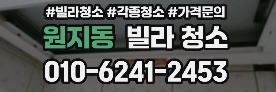원지동 빌라 청소