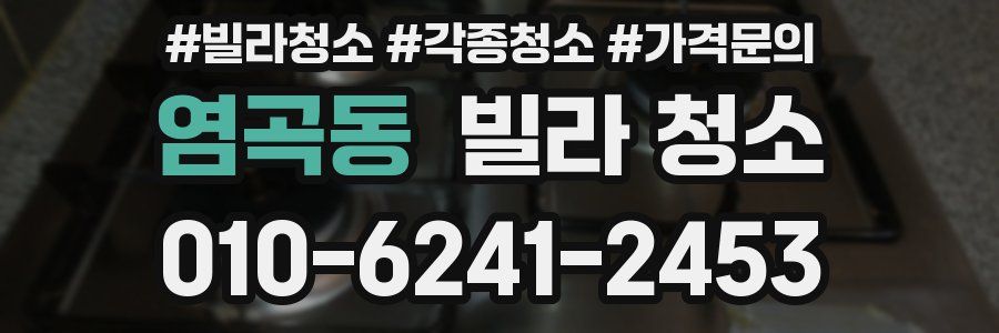 염곡동 빌라 청소