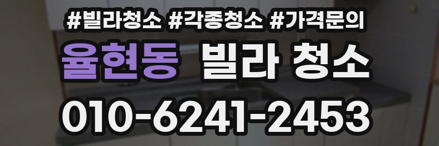 율현동 빌라 청소