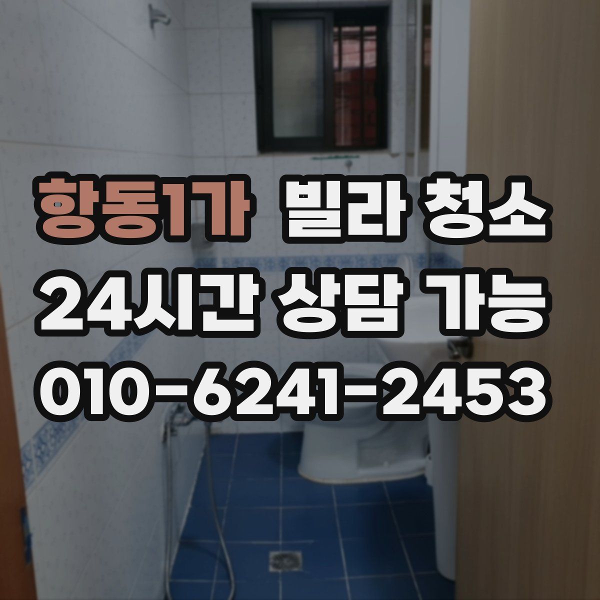 항동1가 빌라 청소