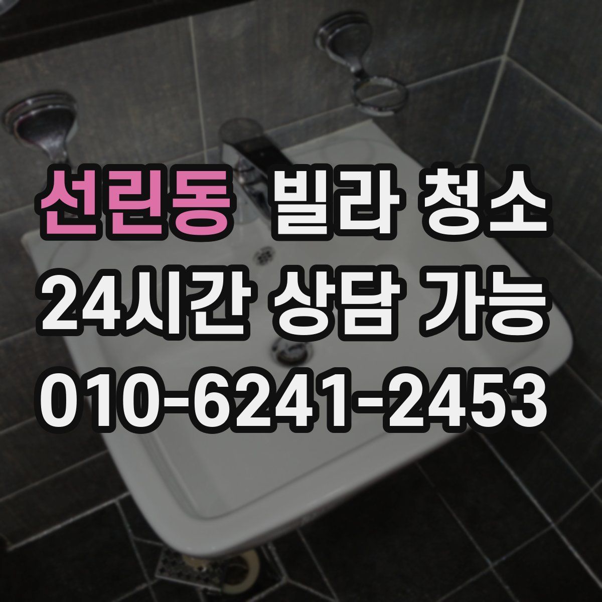 선린동 빌라 청소