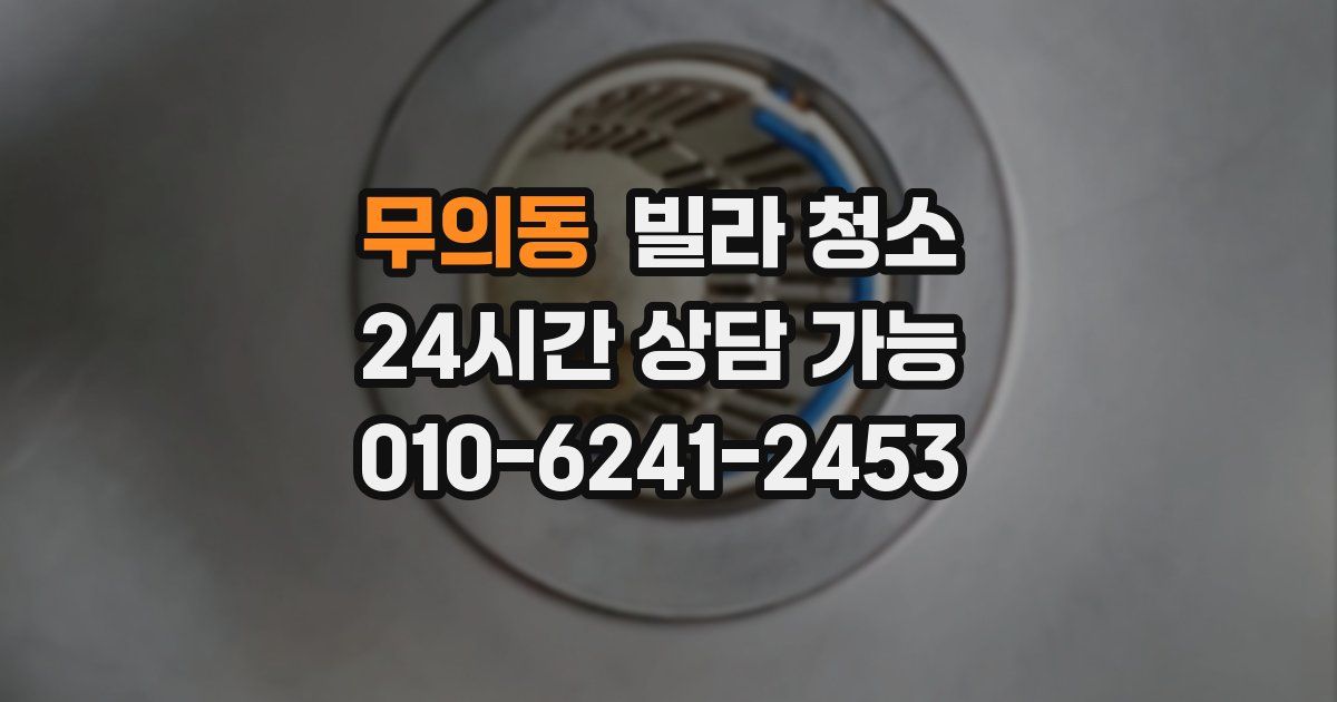 무의동 빌라 청소