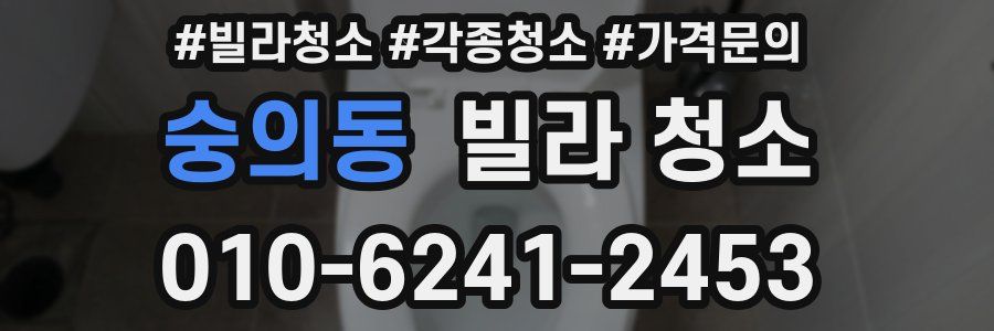 숭의동 빌라 청소