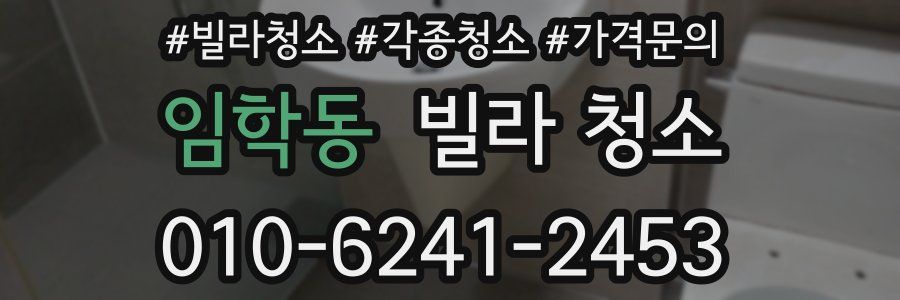 임학동 빌라 청소