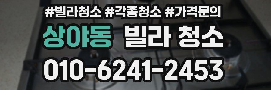 상야동 빌라 청소