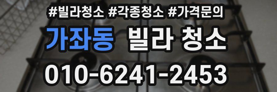 가좌동 빌라 청소