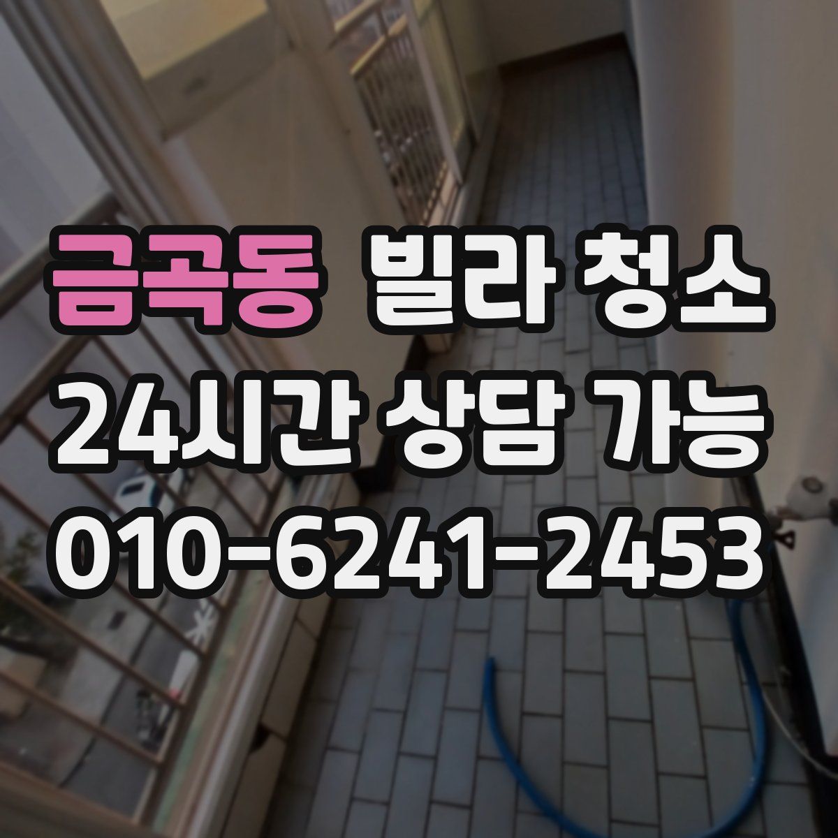 금곡동 빌라 청소