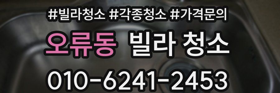 오류동 빌라 청소