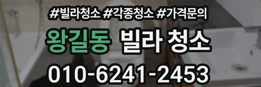 왕길동 빌라 청소