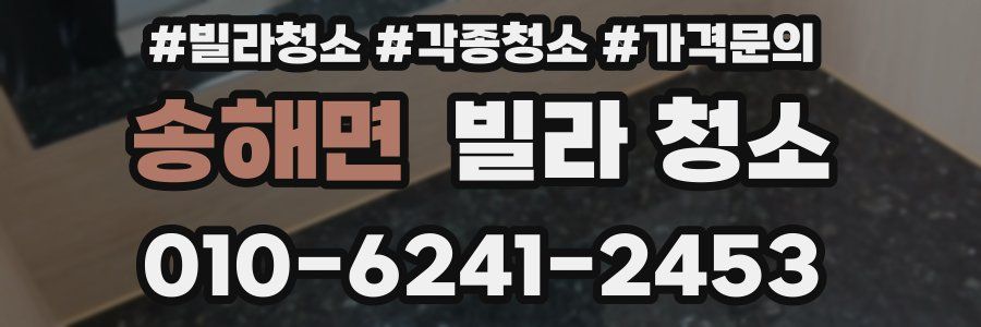 송해면 빌라 청소
