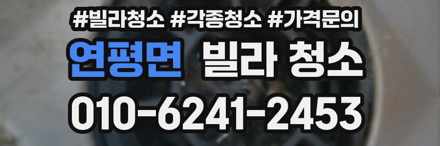 연평면 빌라 청소