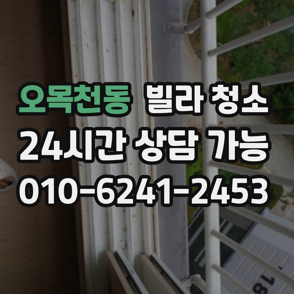 오목천동 빌라 청소 주방 하부장 곰팡이 예방 관리
