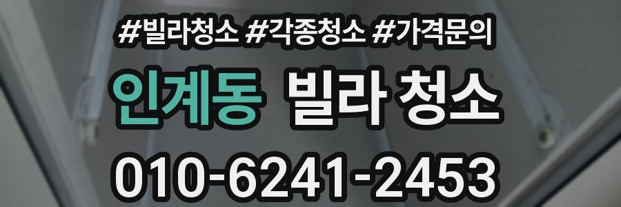 인계동 빌라 청소