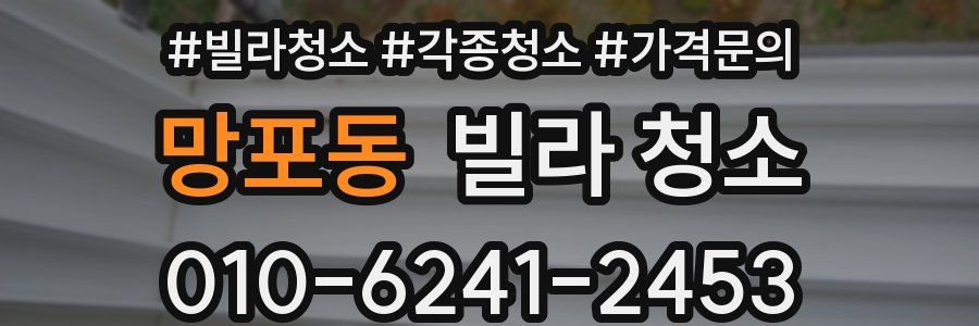 망포동 빌라 청소