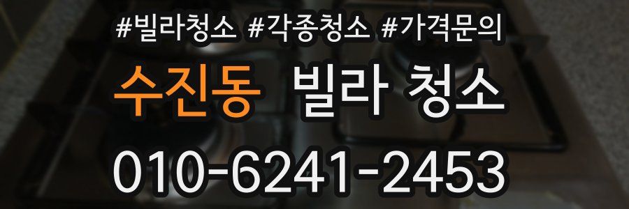 수진동 빌라 청소