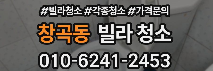 창곡동 빌라 청소