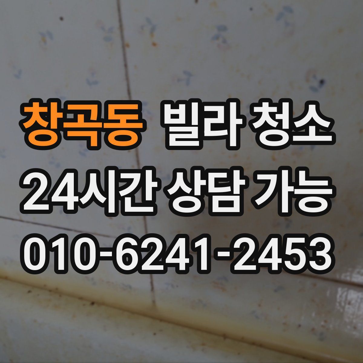 창곡동 빌라 청소