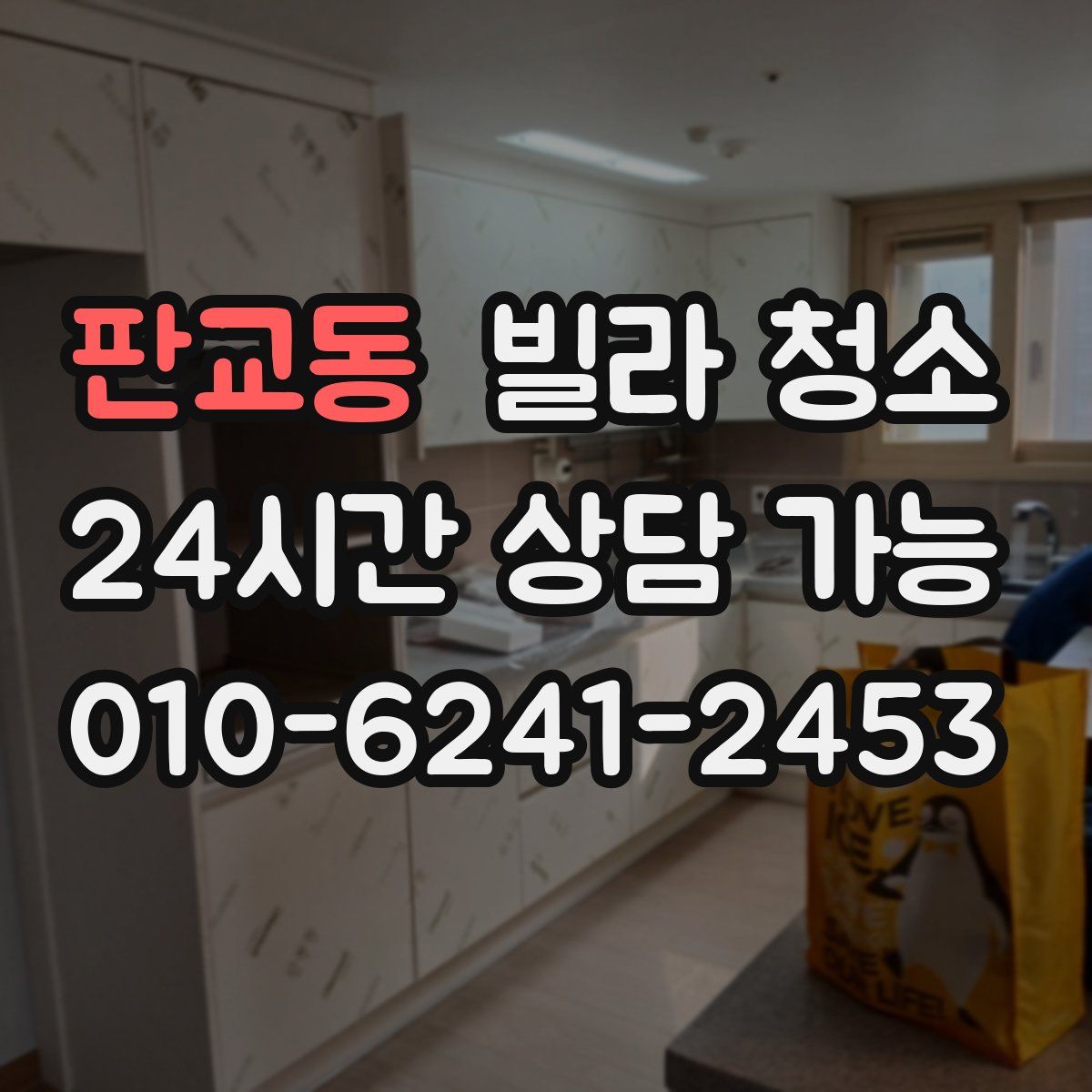 판교동 빌라 청소