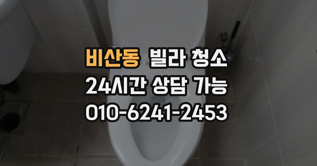 비산동 빌라 청소
