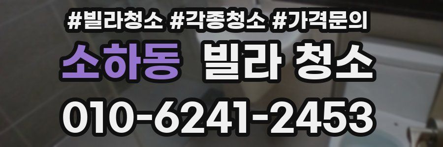 소하동 빌라 청소