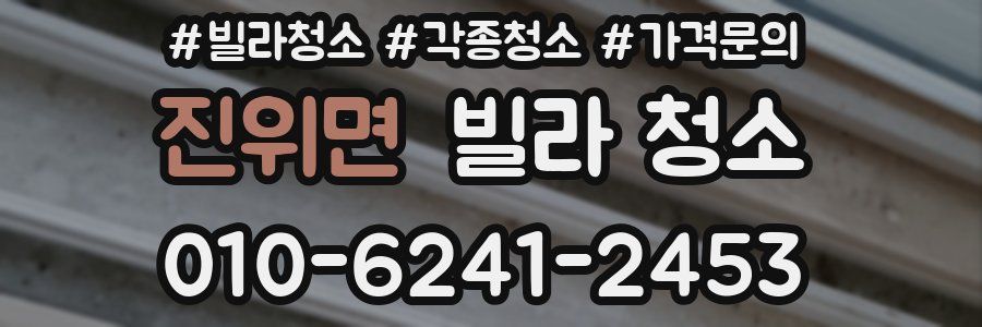 진위면 빌라 청소