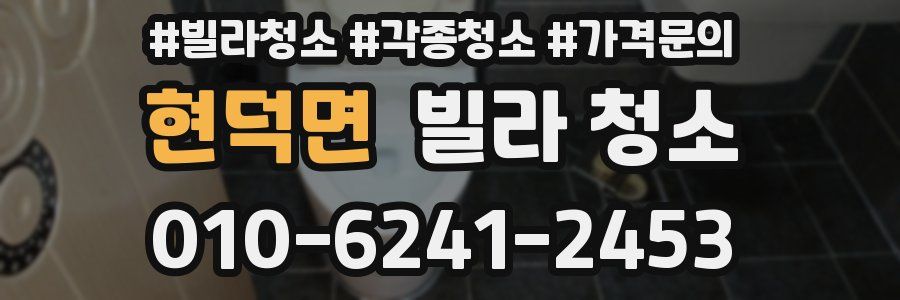 현덕면 빌라 청소