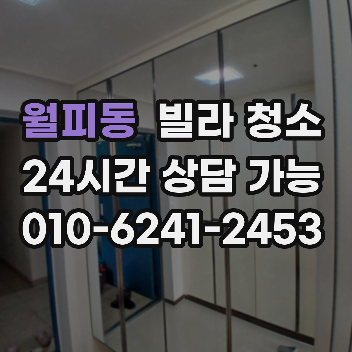 월피동 빌라 청소