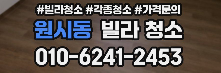 원시동 빌라 청소