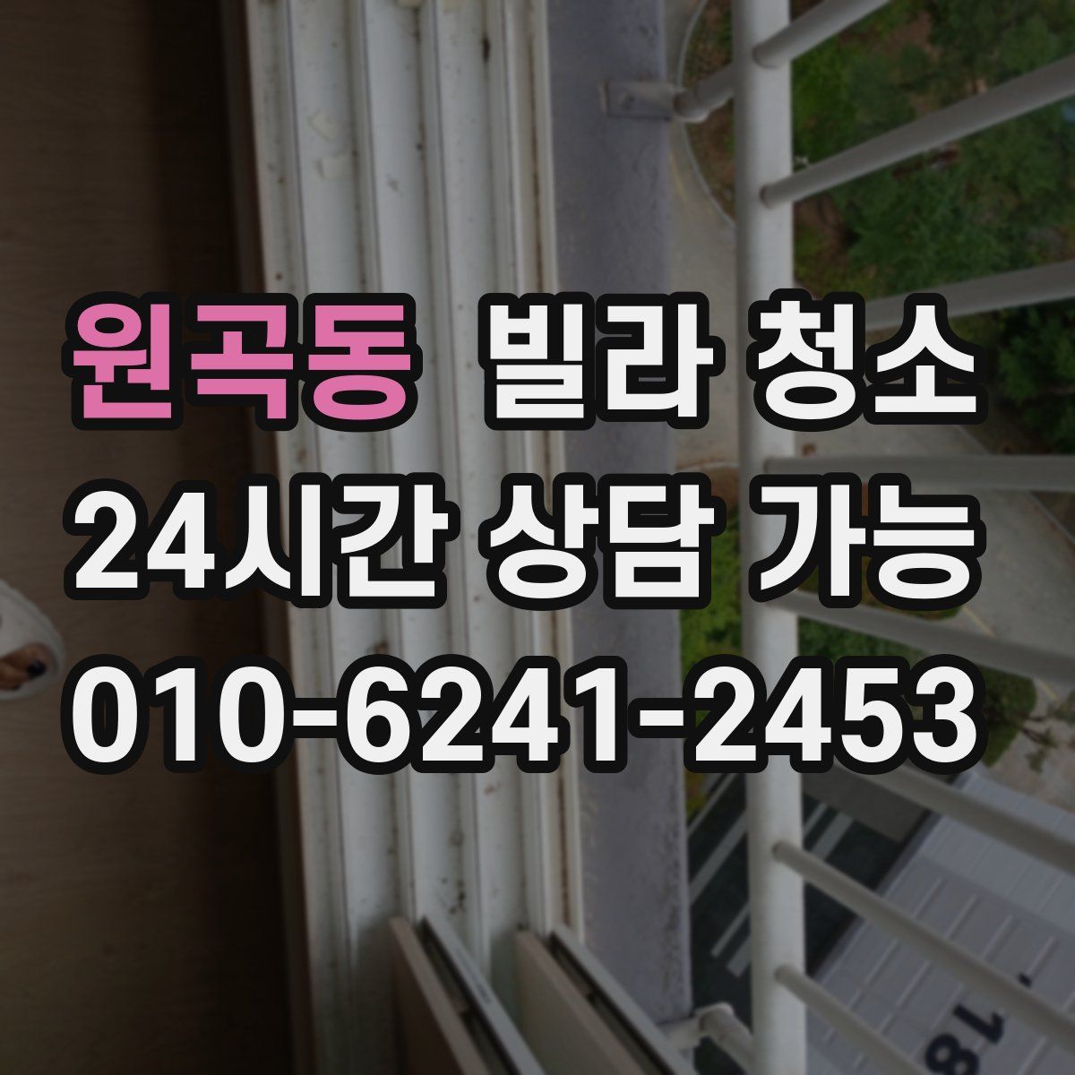 원곡동 빌라 청소