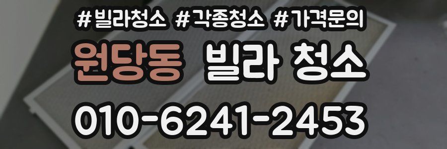 원당동 빌라 청소