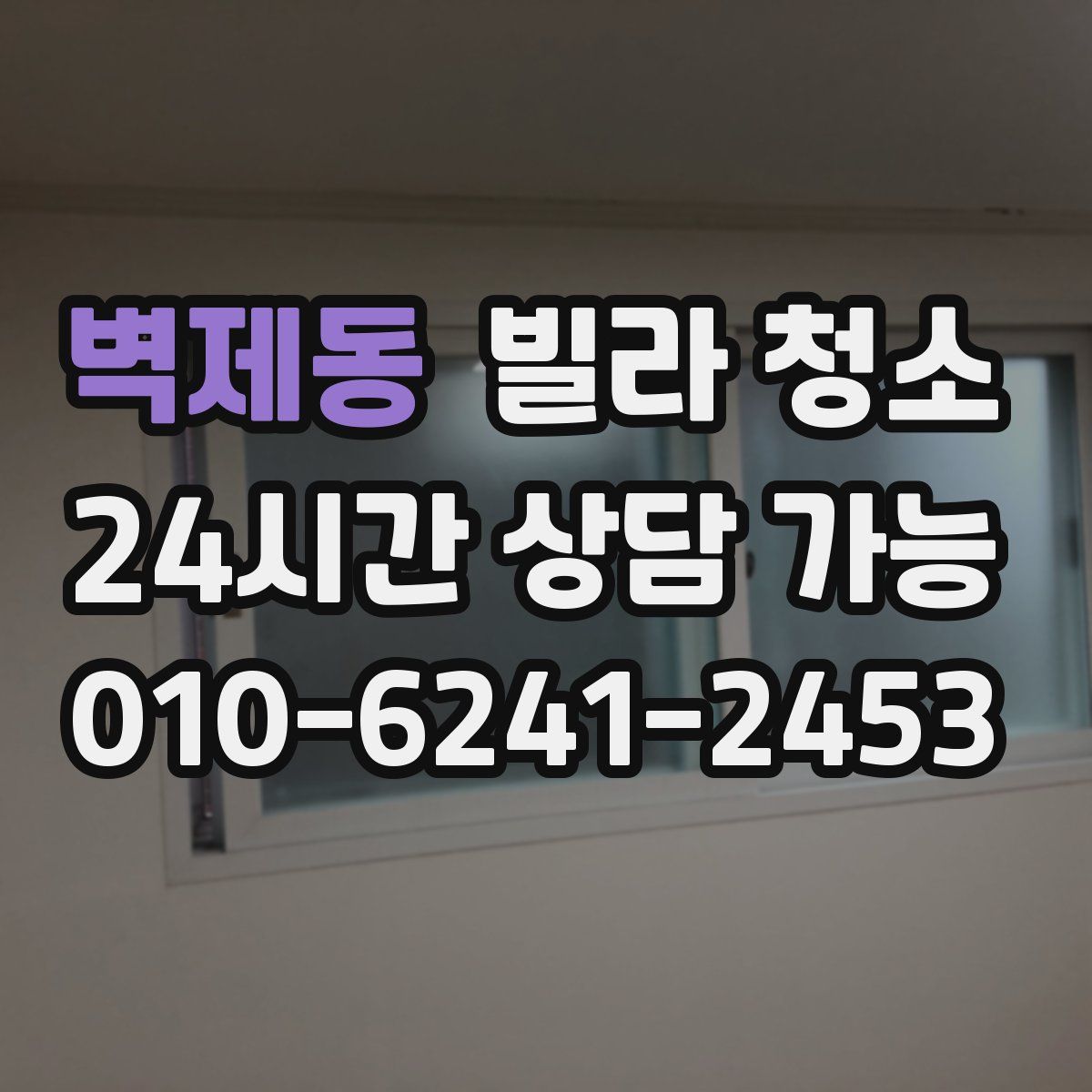 벽제동 빌라 청소