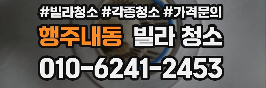 행주내동 빌라 청소