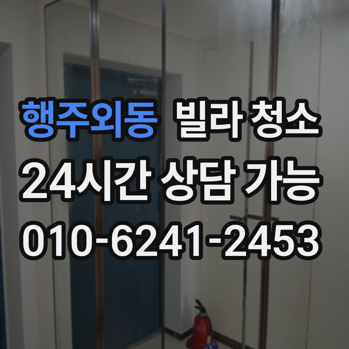 행주외동 빌라 청소