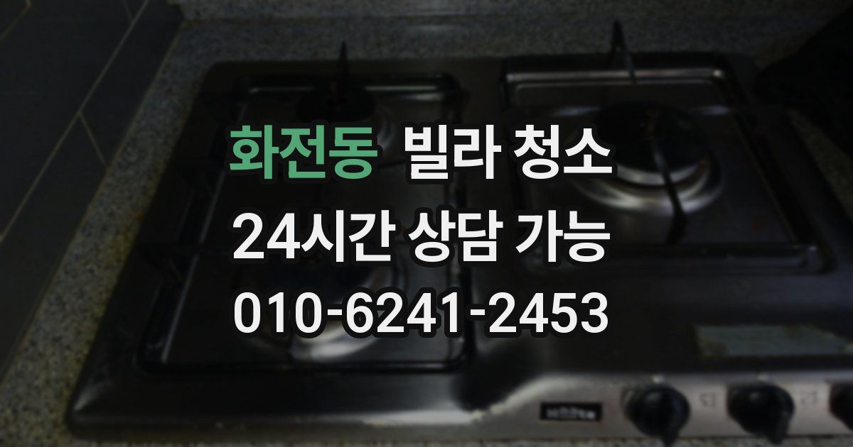 화전동 빌라 청소