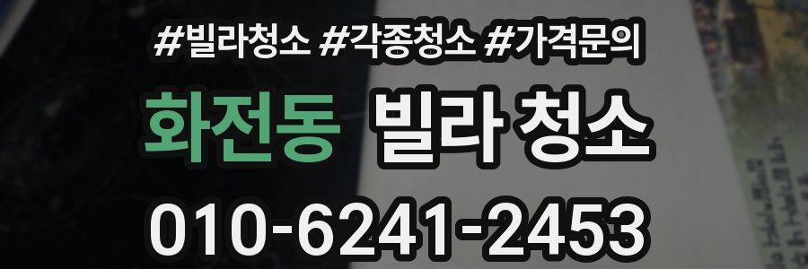 화전동 빌라 청소